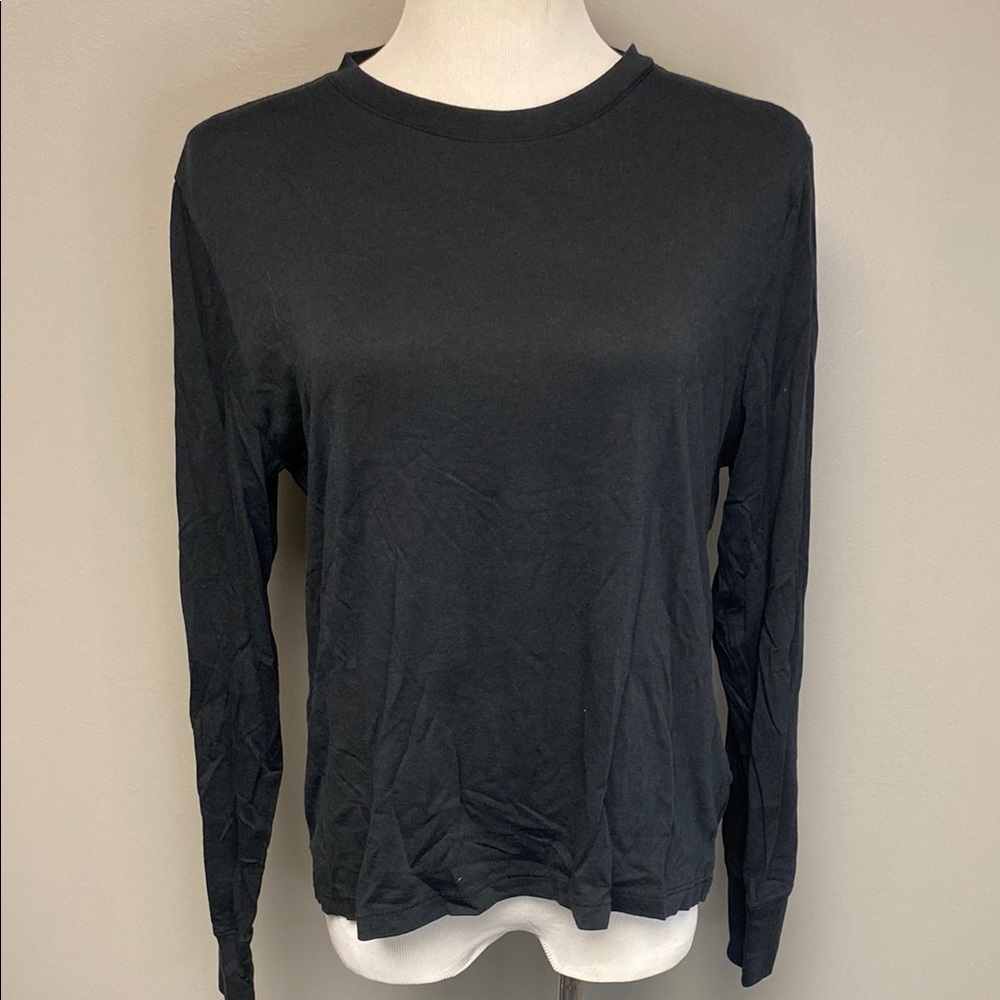 J. Crew Black Long Sleeve Tee